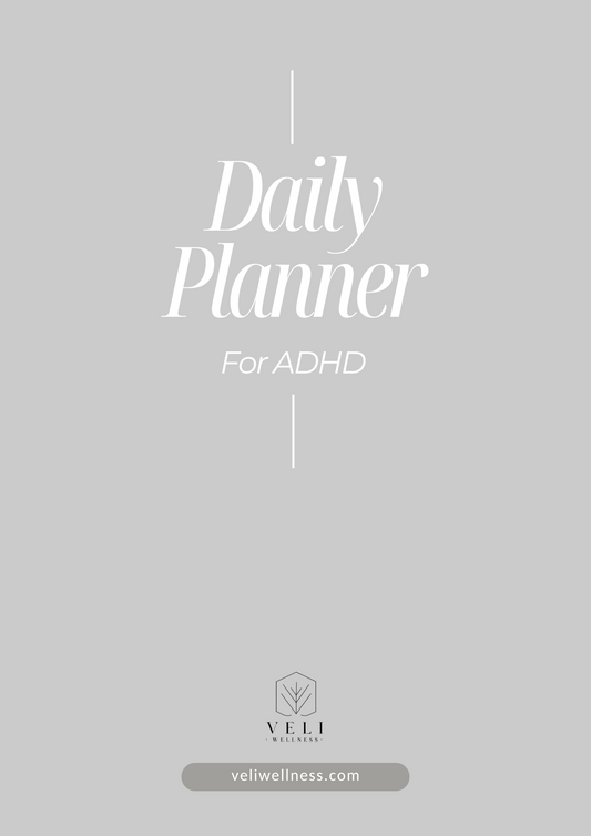 ADHD Daily, Weekly & Monthly Planner – Digital Download